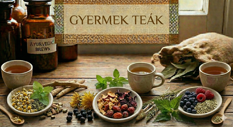 Ájurvédikus gyermek teák