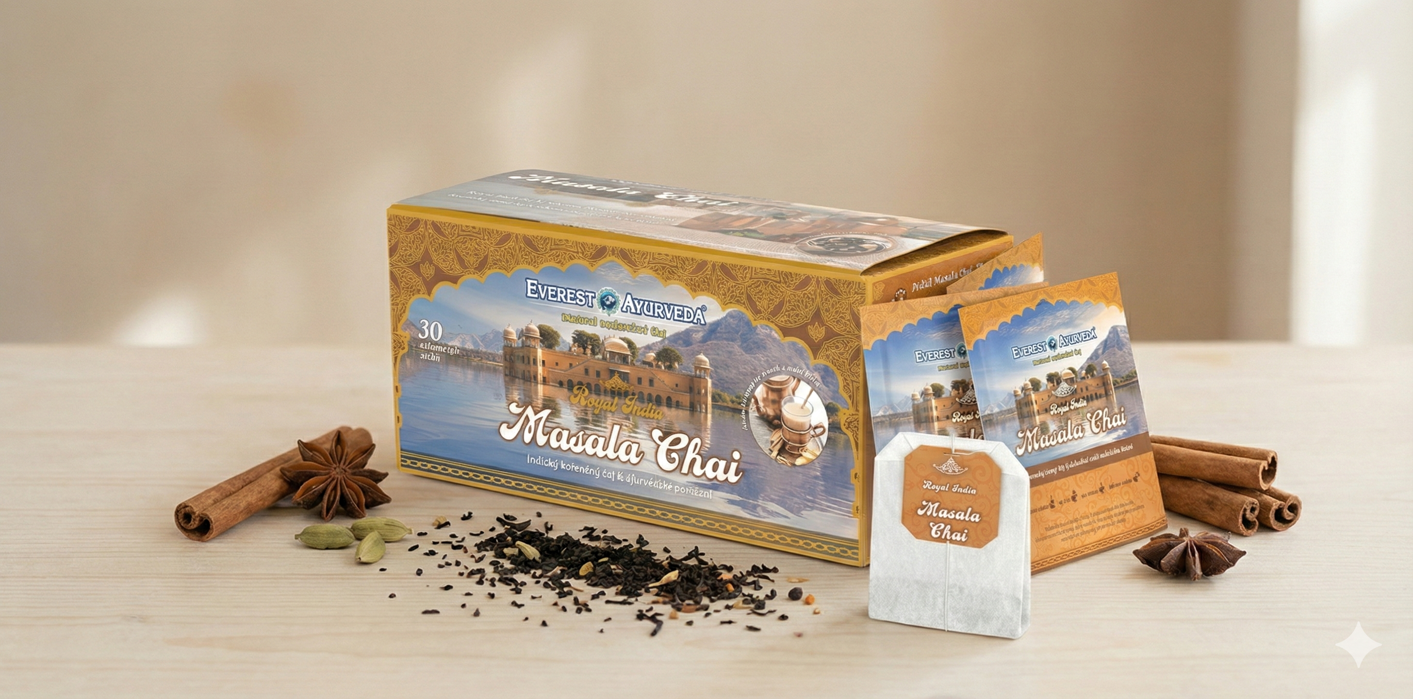 Ájurvédikus relaxációs és fűszeres teák