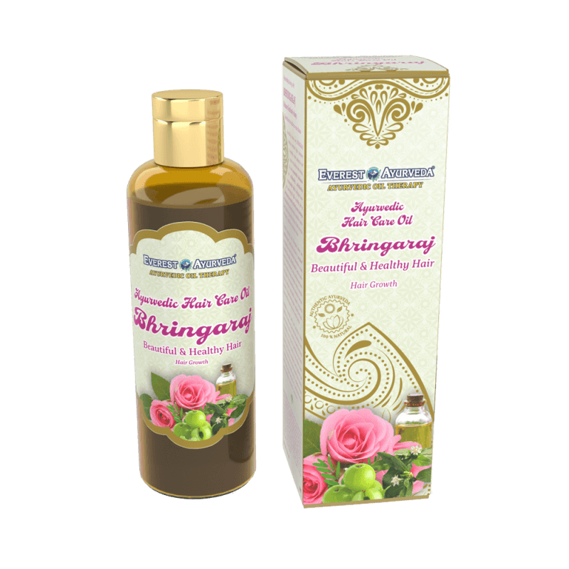 BHRINGARAJ hajápoló OLAJ | Gyönyörű & egészséges haj